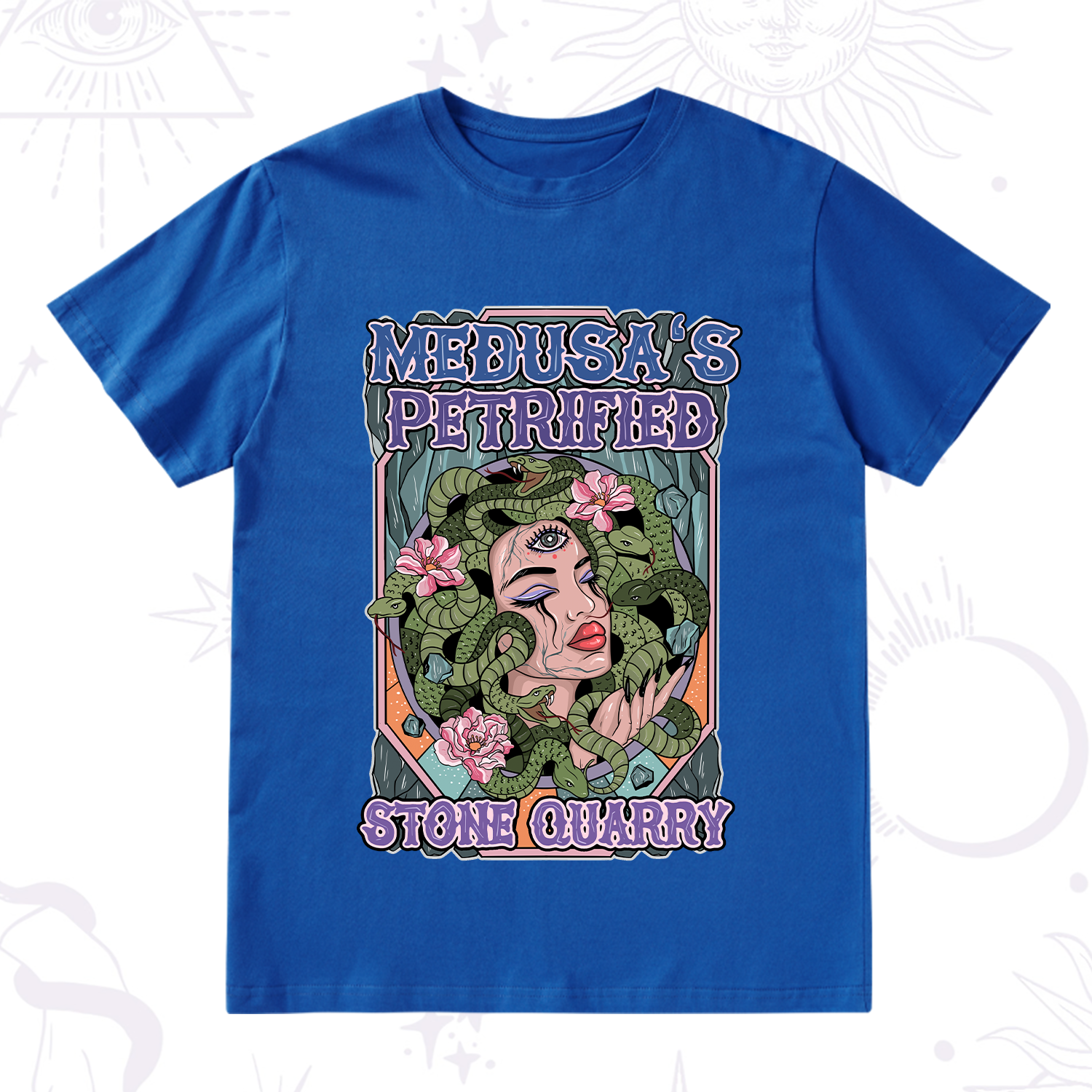 Purplehecate The Gorgon With Snake Hair Medusa T-Shirt