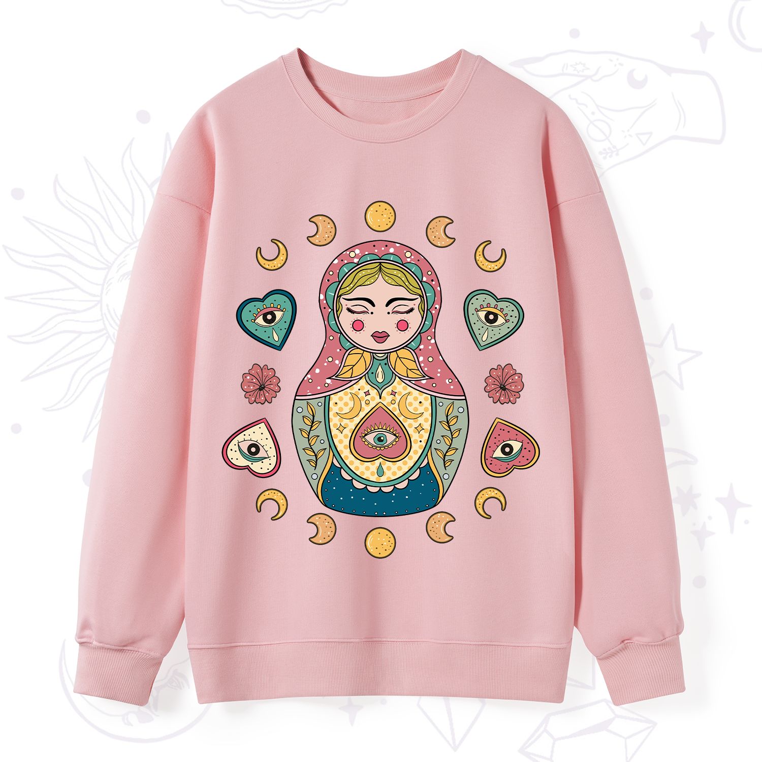 Purplehecate Nesting Doll Sweatshirt