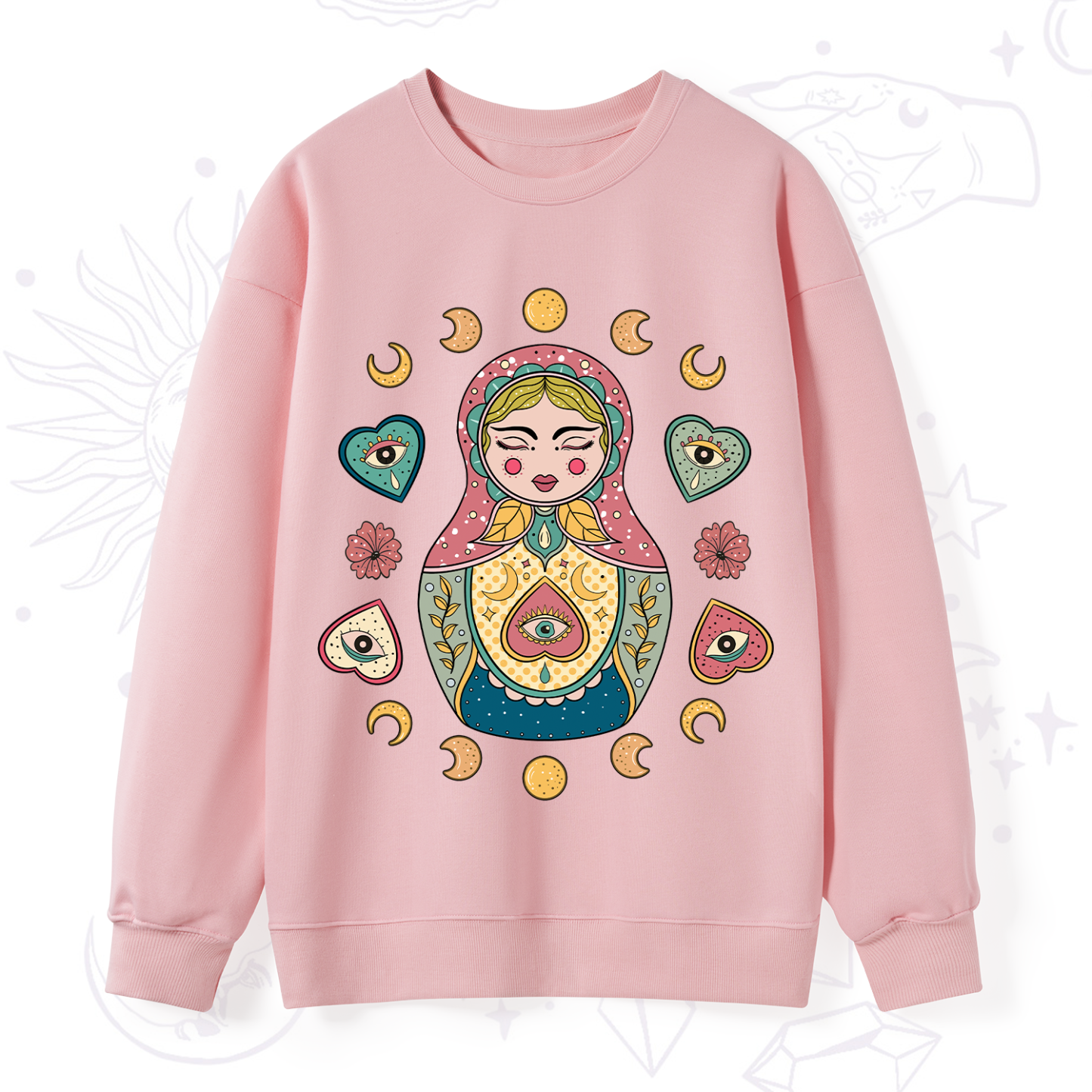 Purplehecate Nesting Doll Sweatshirt