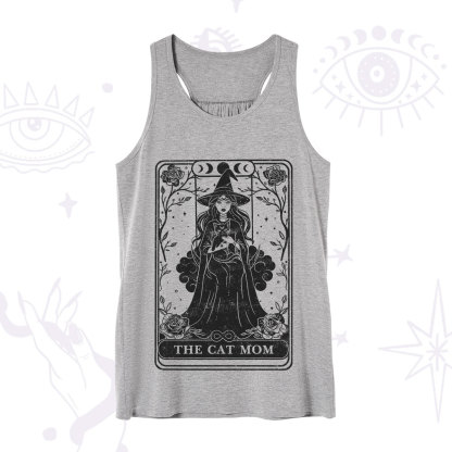 Purplehecate The Witch Cat Mom Tarot Tank