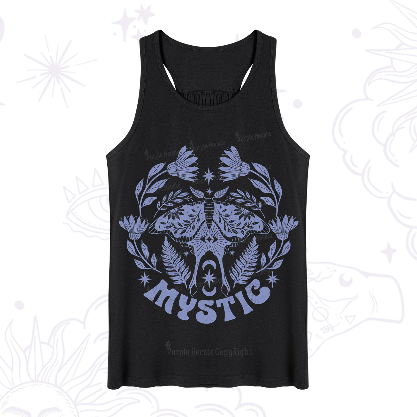 Purplehecate Mystic Moth Tank