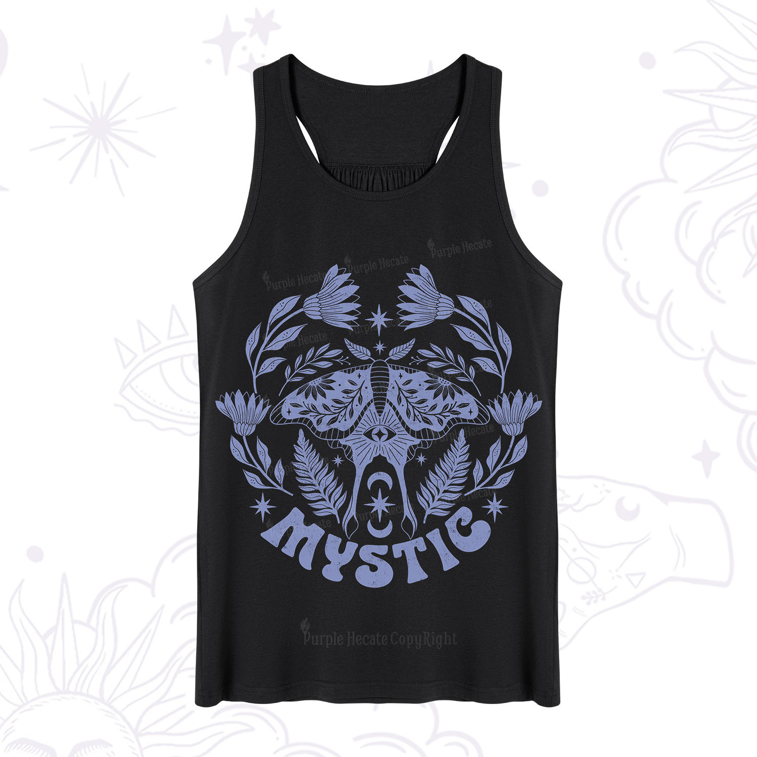 Purplehecate Mystic Moth Tank