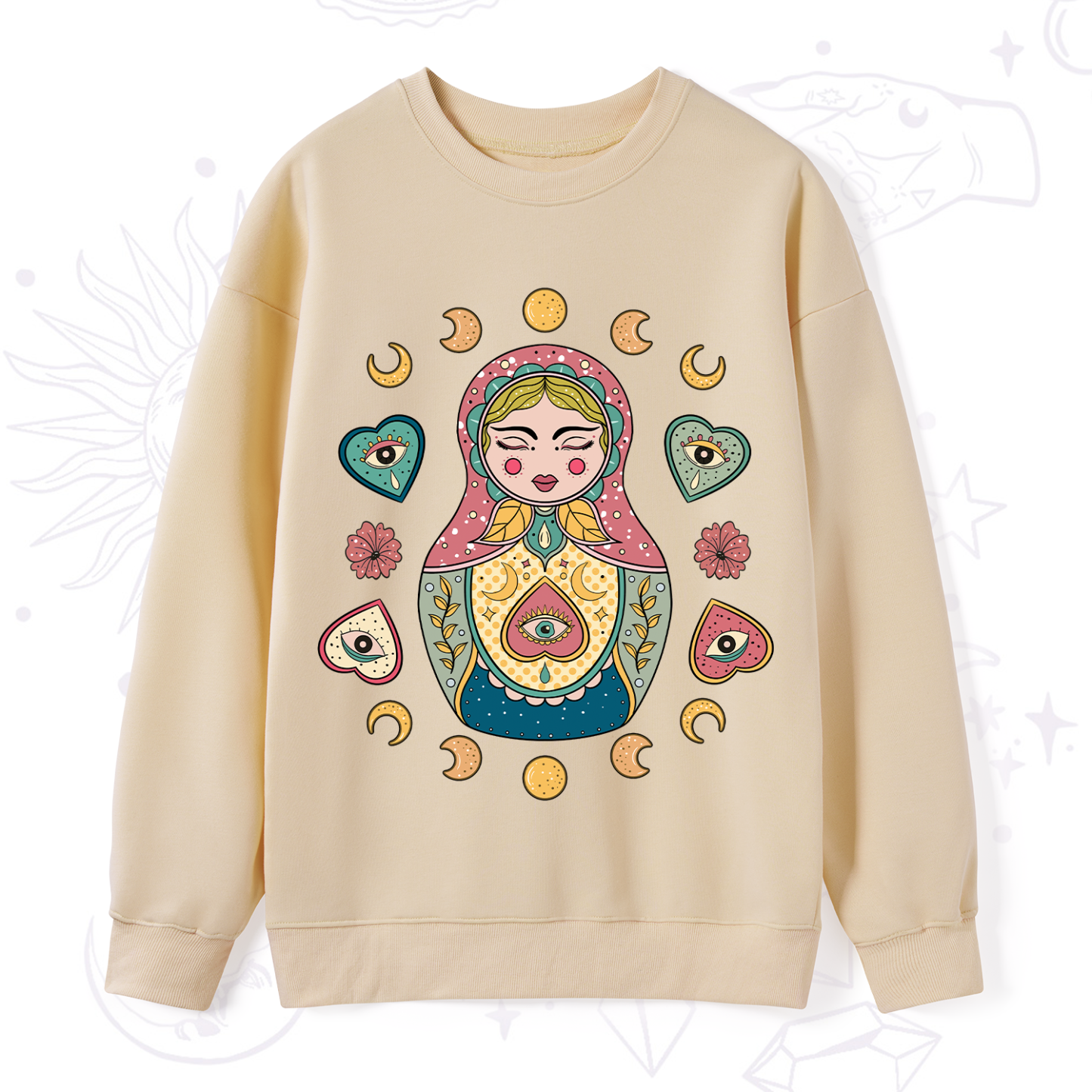 Purplehecate Nesting Doll Sweatshirt