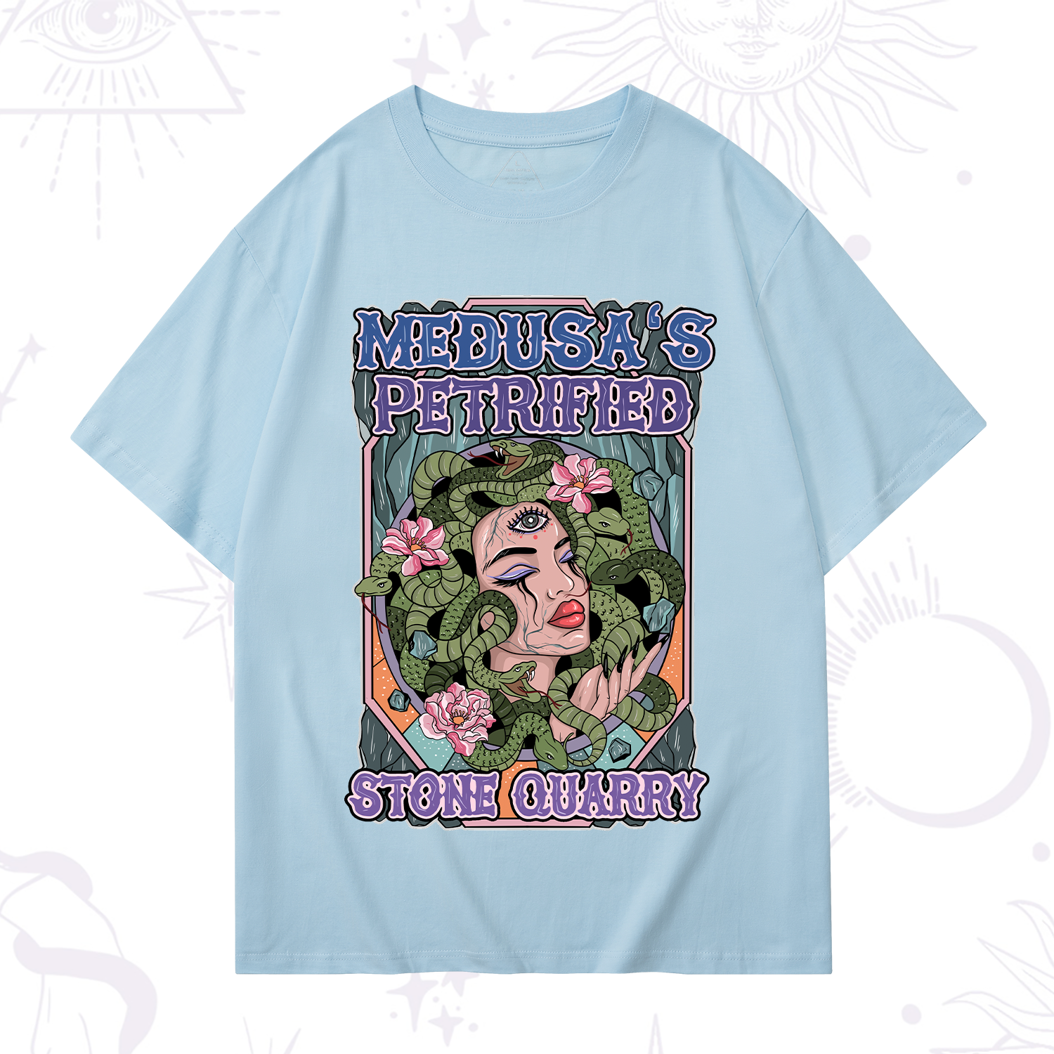 Purplehecate The Gorgon With Snake Hair Medusa T-Shirt