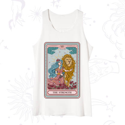 Purplehecate The Strength Tarot Tank