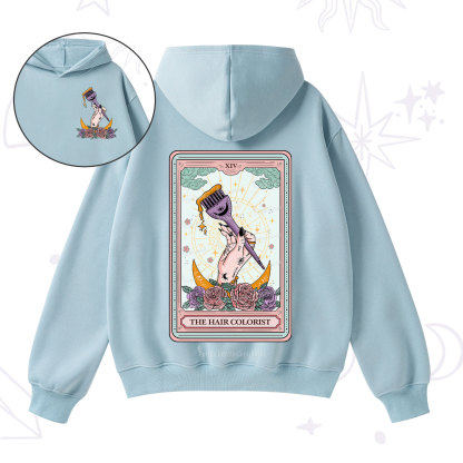 Purplehecate The Hair Colorist Tarot Fleece Hoodie Suit