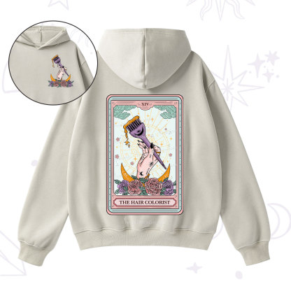 Purplehecate The Hair Colorist Tarot Fleece Hoodie Suit