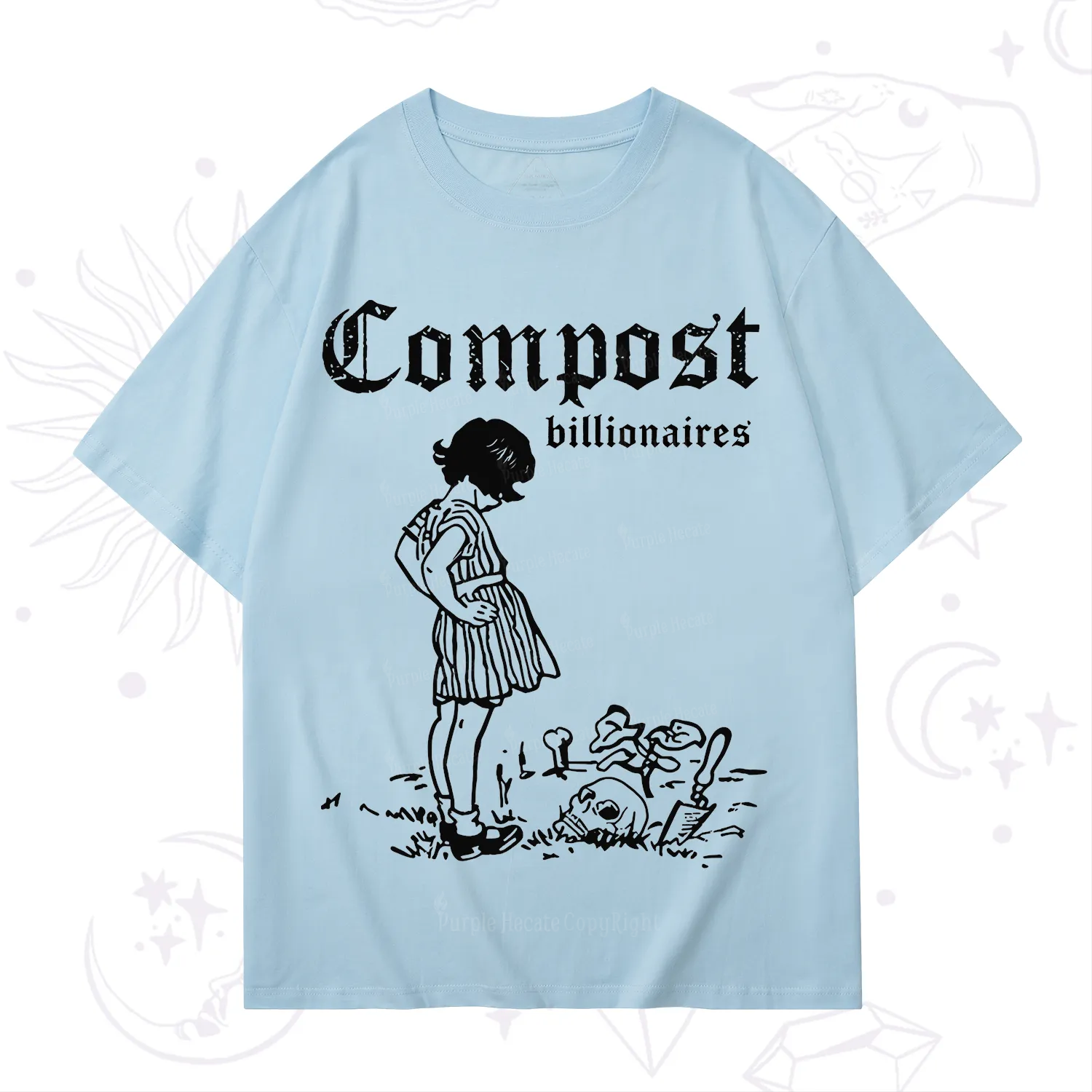 Purplehecate Compost the Greed T-Shirt