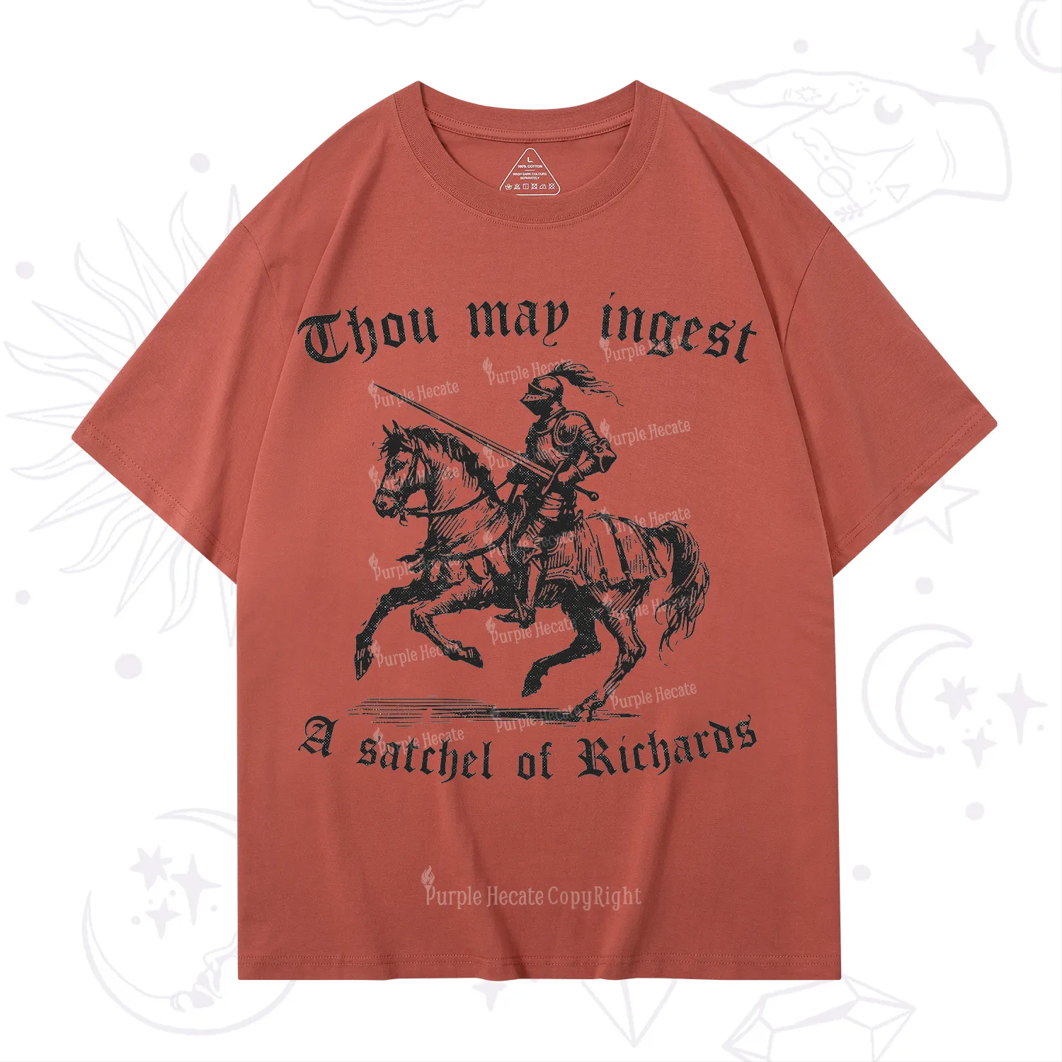 Purplehecate Thou May Ingest A Satchel of Richards T-Shirt