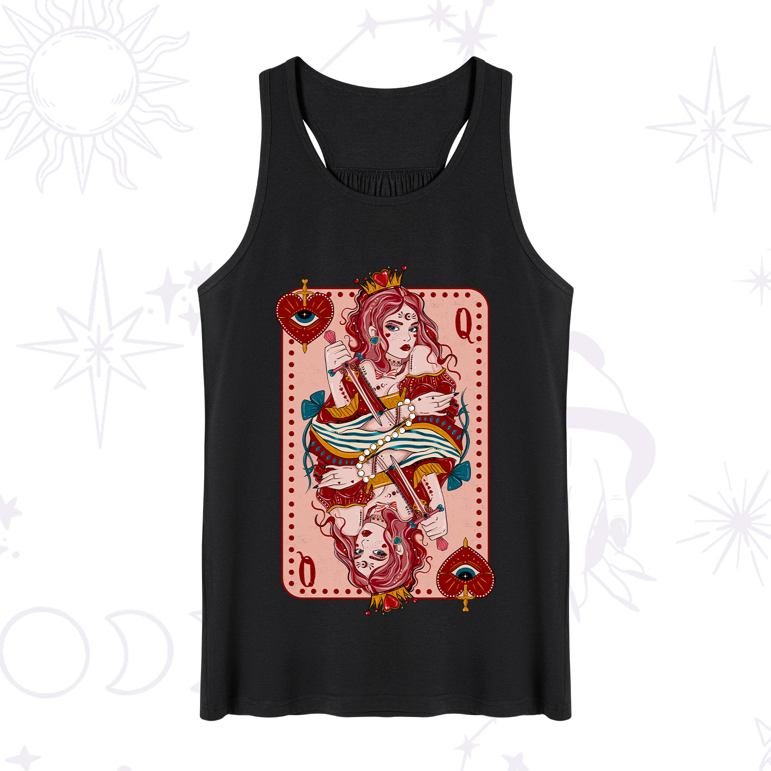 Purplehecate Queen of Hearts Tank