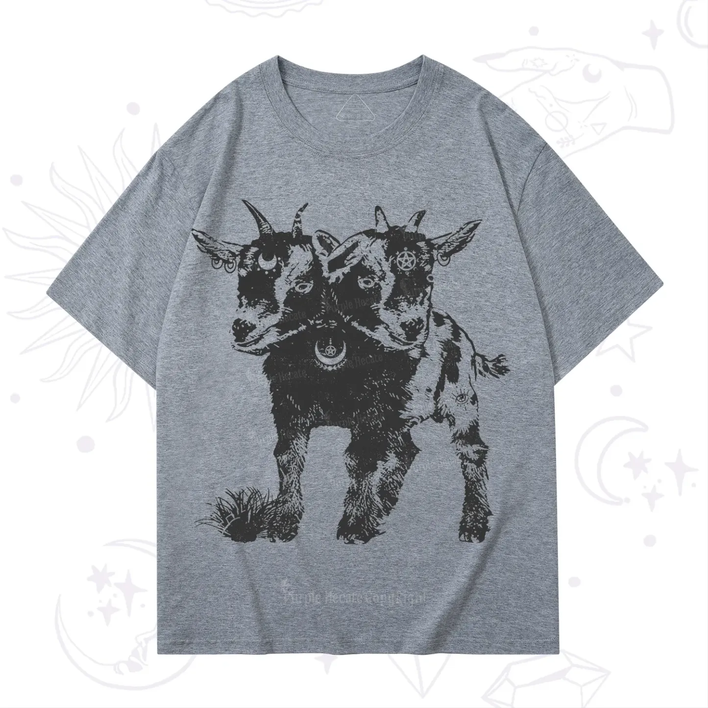 Purplehecate Two Headed Goat T-Shirt