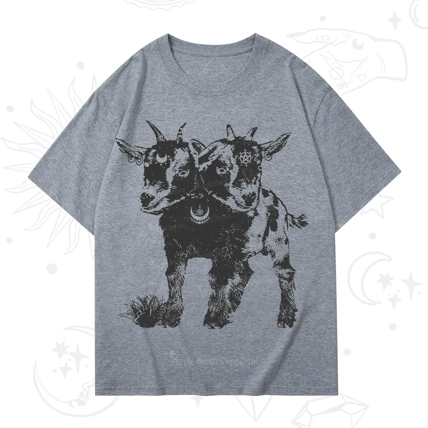 Purplehecate Two Headed Goat T-Shirt