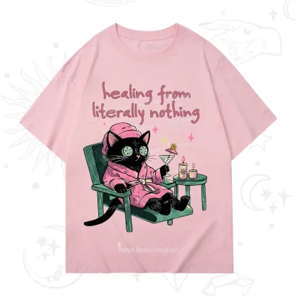 Purplehecate Healing From Literally Nothing T-Shirt