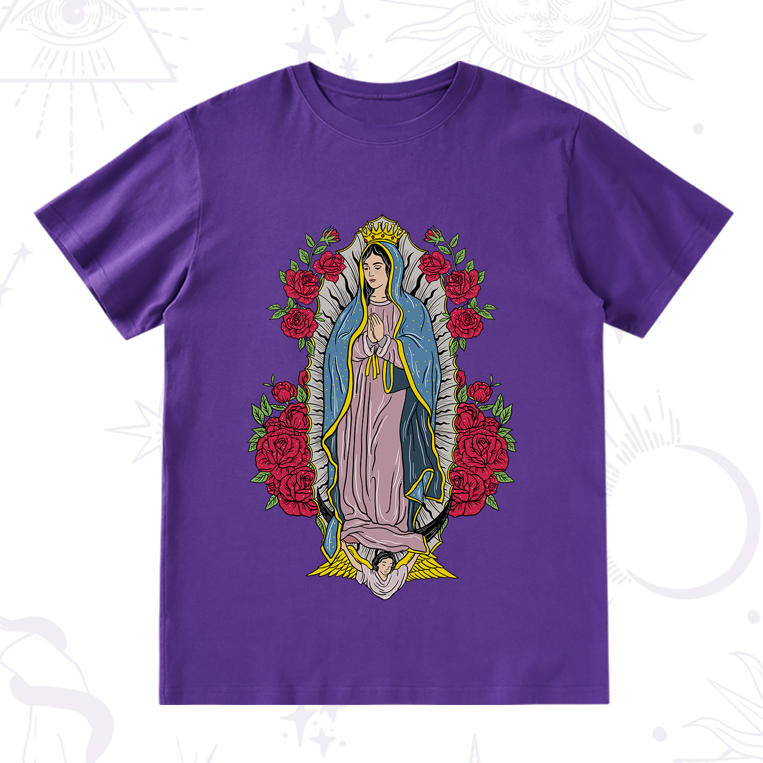 Purplehecate Mother Mary T-Shirt
