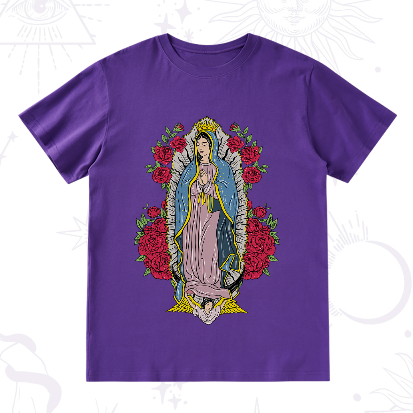 Purplehecate Mother Mary T-Shirt