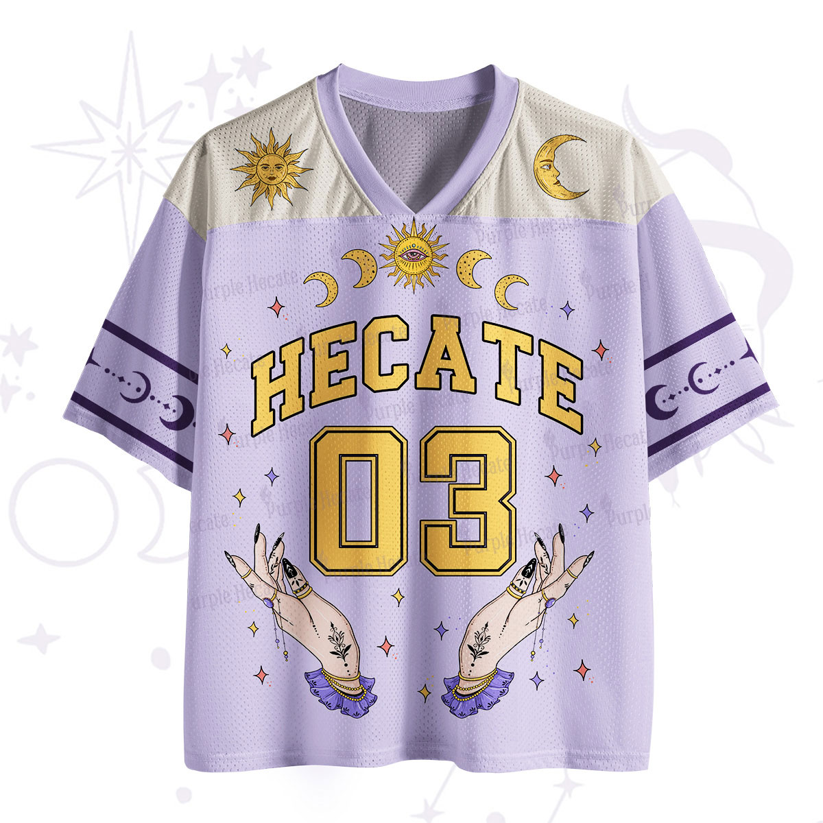 Purplehecate Hecate Moonlight Sorcery Mesh Jersey