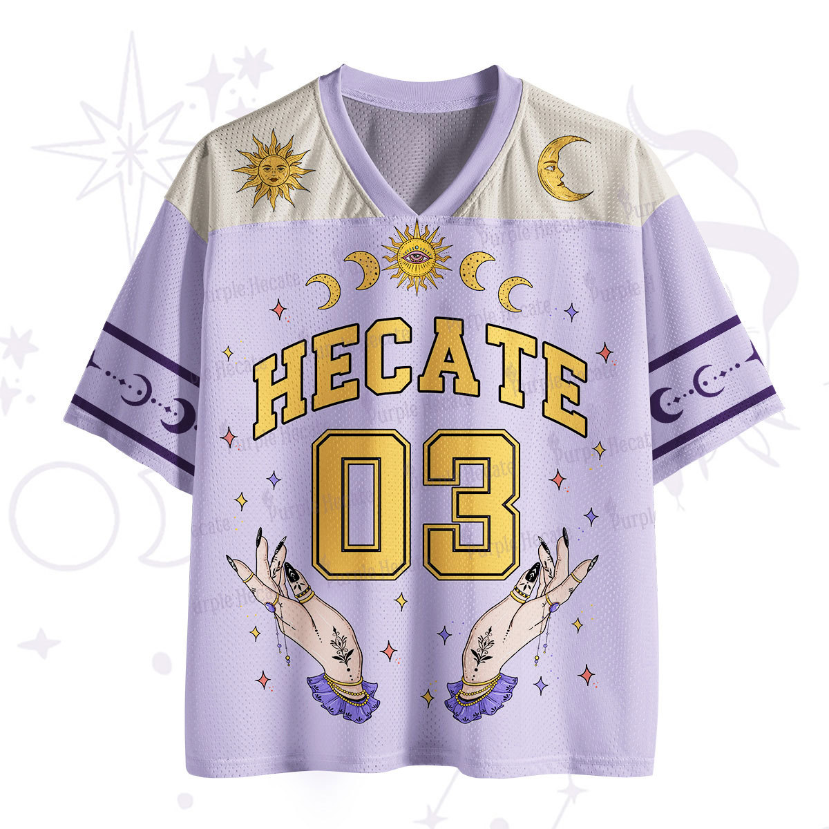 Purplehecate Hecate Moonlight Sorcery Mesh Jersey