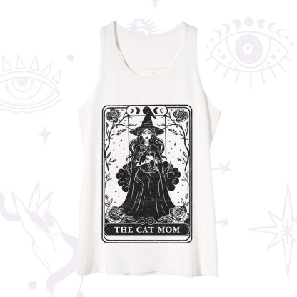 Purplehecate The Witch Cat Mom Tarot Tank