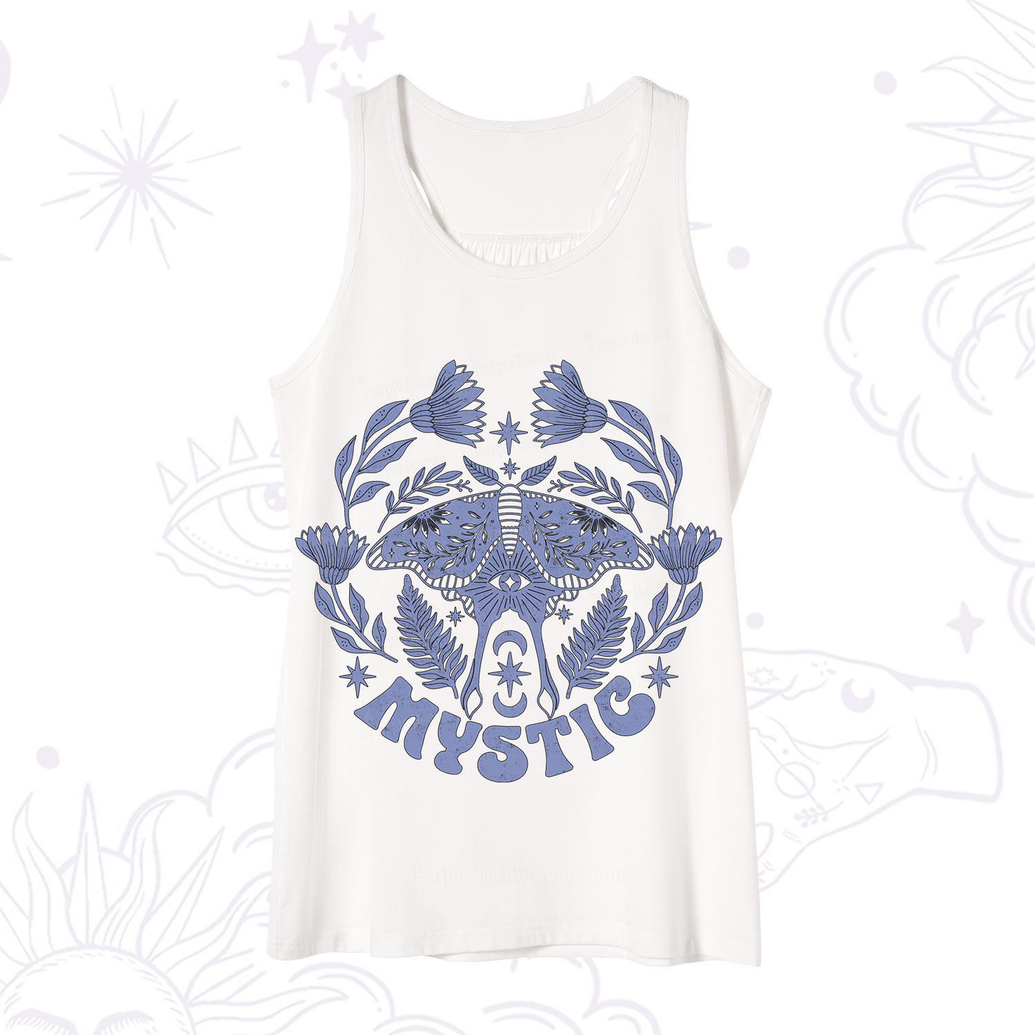 Purplehecate Mystic Moth Tank