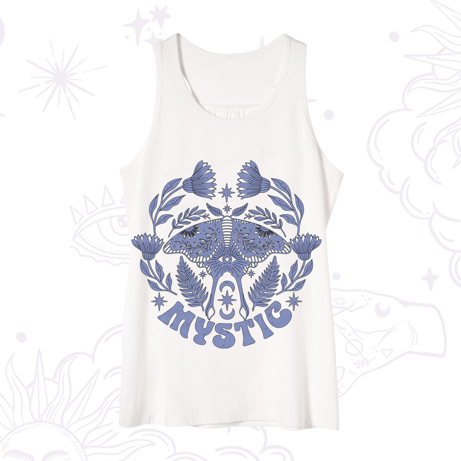 Purplehecate Mystic Moth Tank