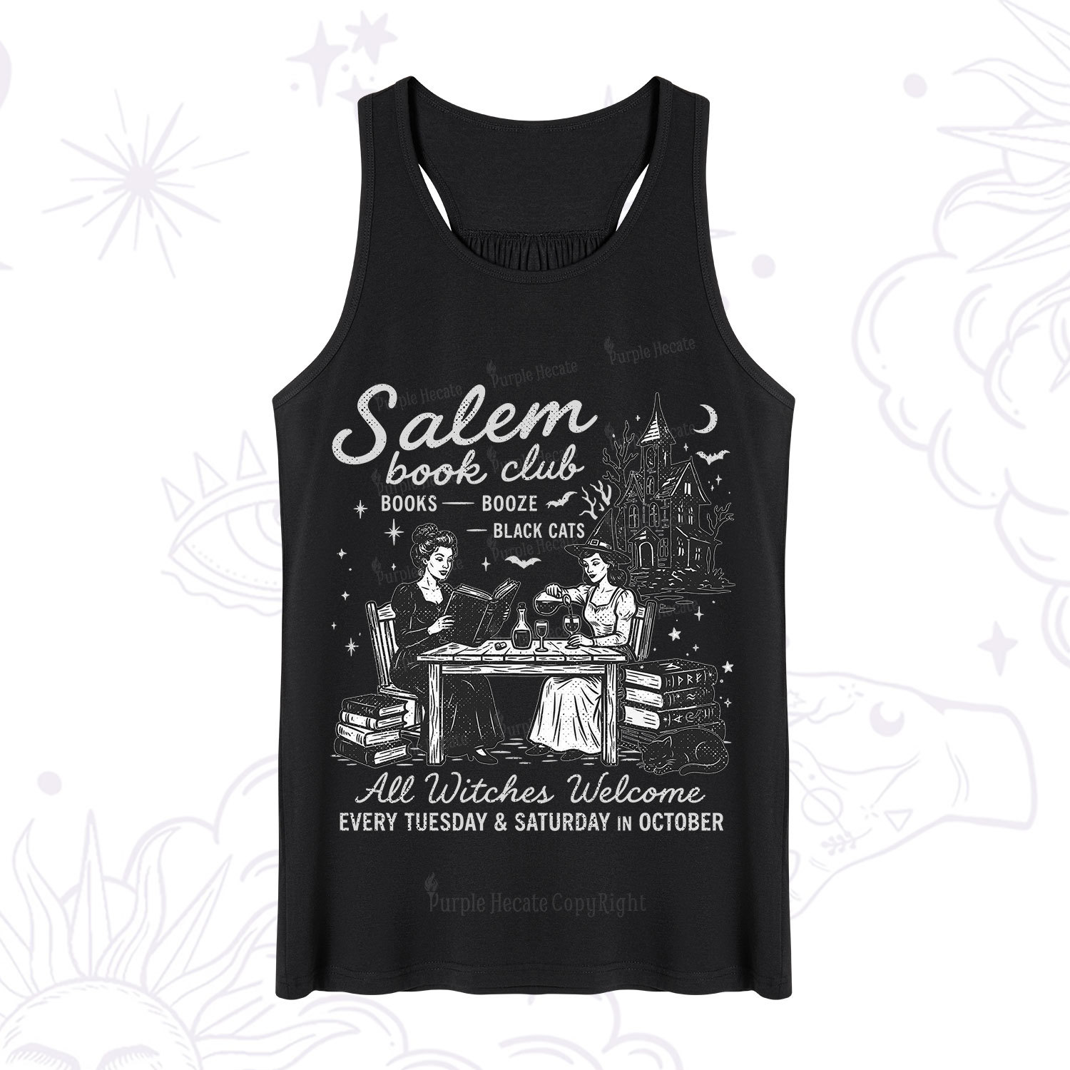 Purplehecate Salem Book Club Tank