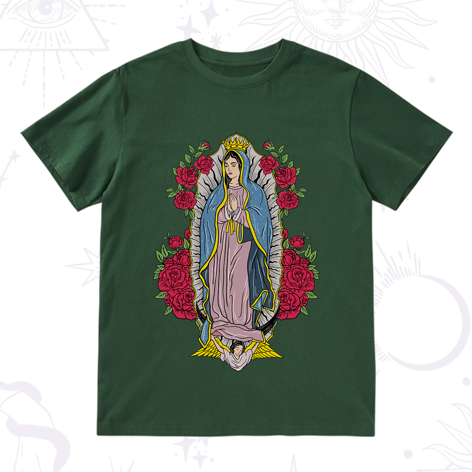 Purplehecate Mother Mary T-Shirt