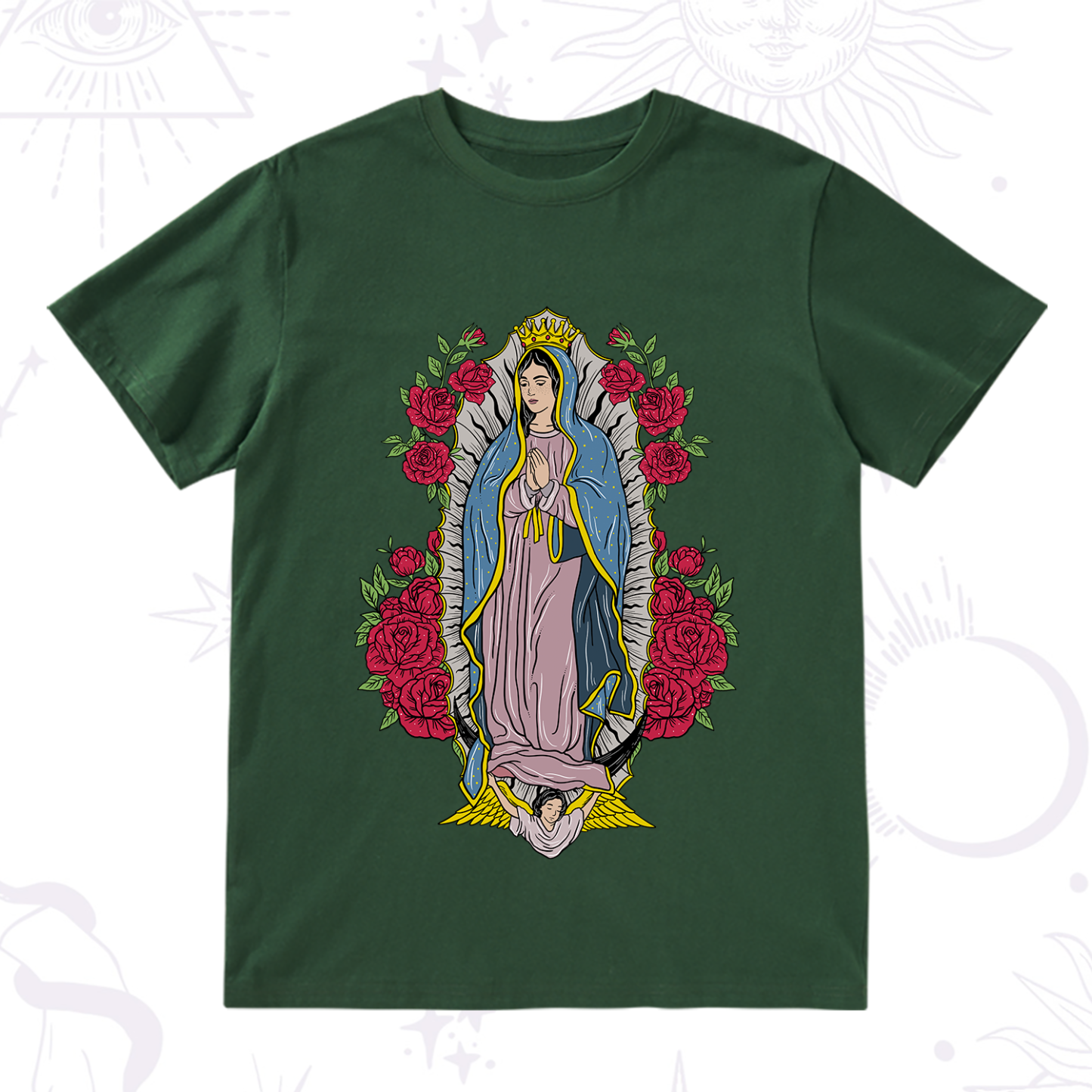 Purplehecate Mother Mary T-Shirt