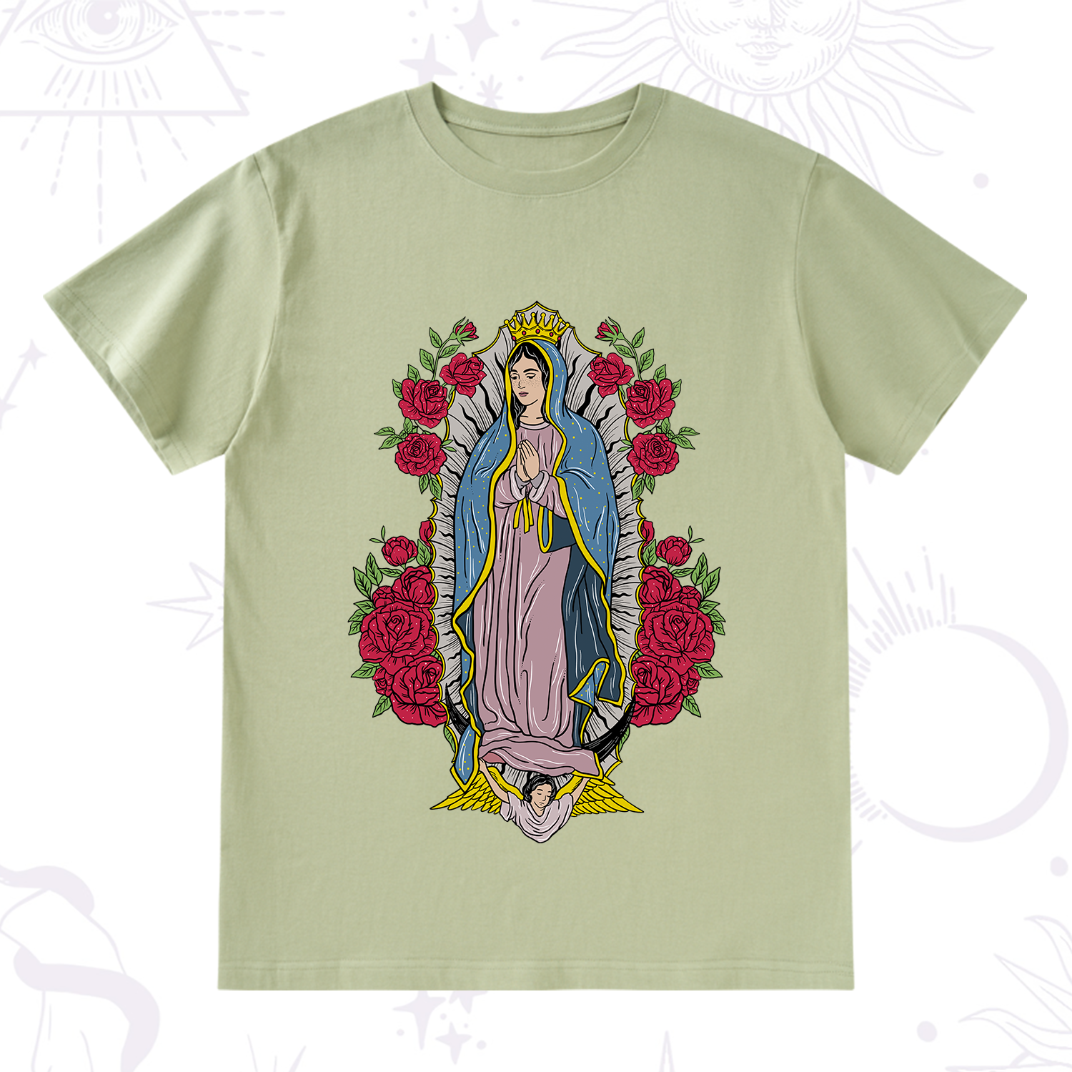 Purplehecate Mother Mary T-Shirt