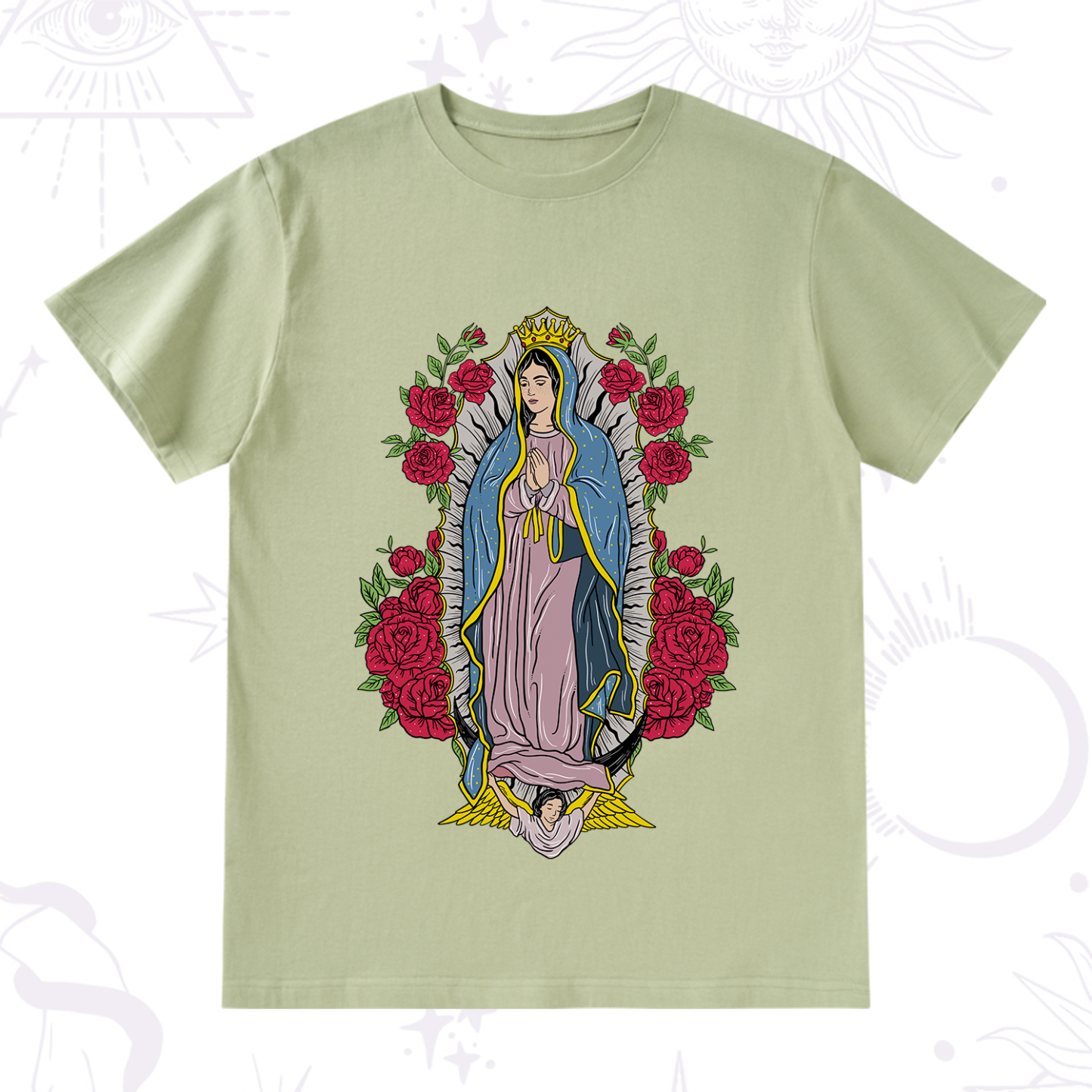 Purplehecate Mother Mary T-Shirt