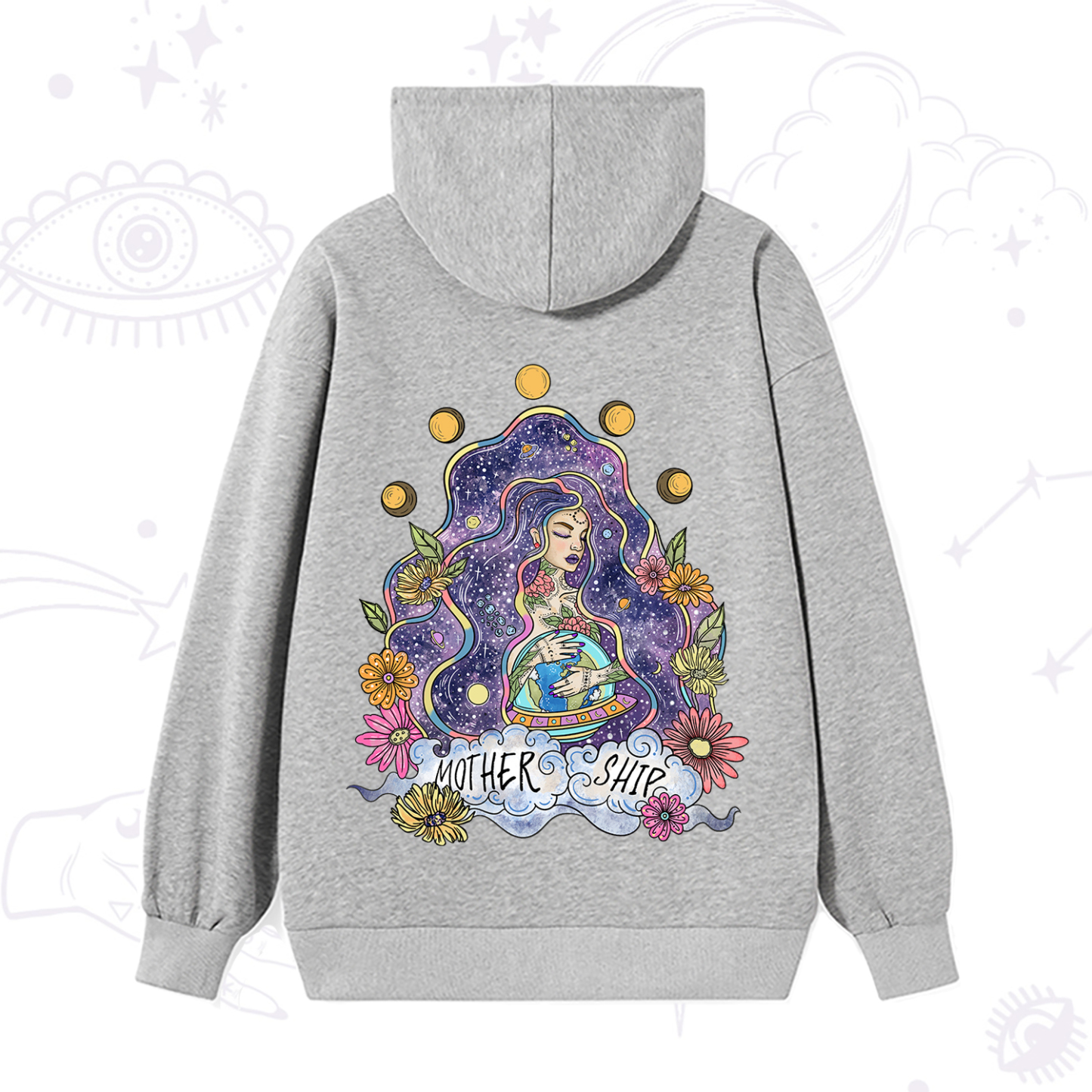 Purplehecate Mother Ship Hoodie