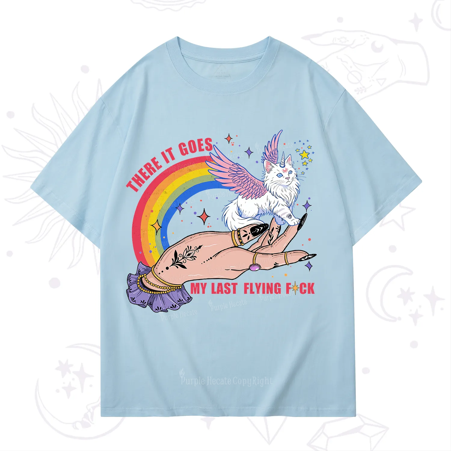 Purplehecate There It Goes My Last Flying F*ck T-Shirt