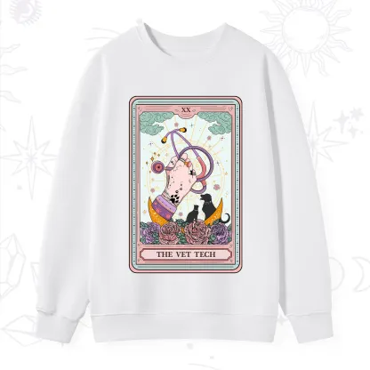 Purplehecate The Vet Tech Tarot Sweatshirt