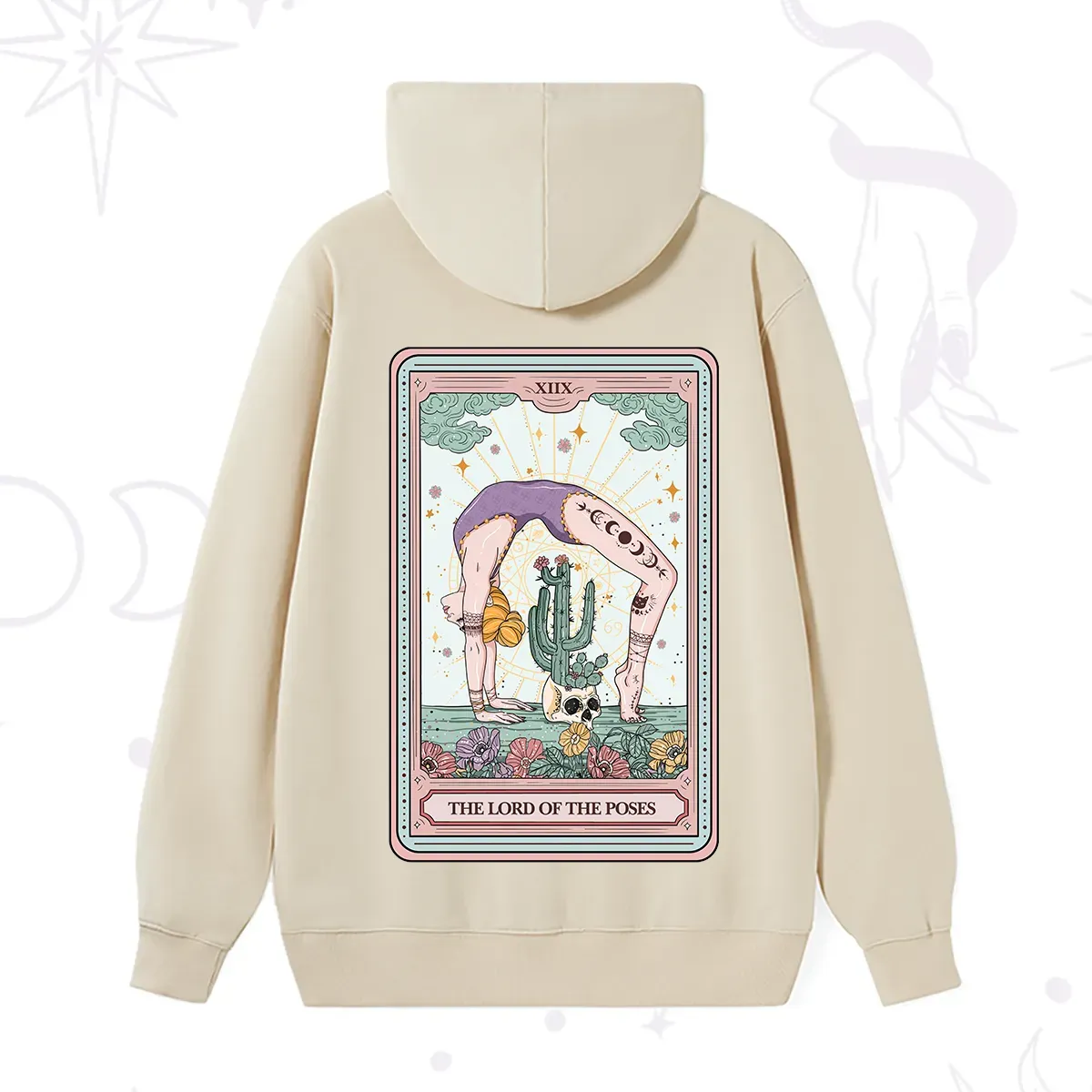 Purplehecate The Lord Of The Poses Tarot Hoodie