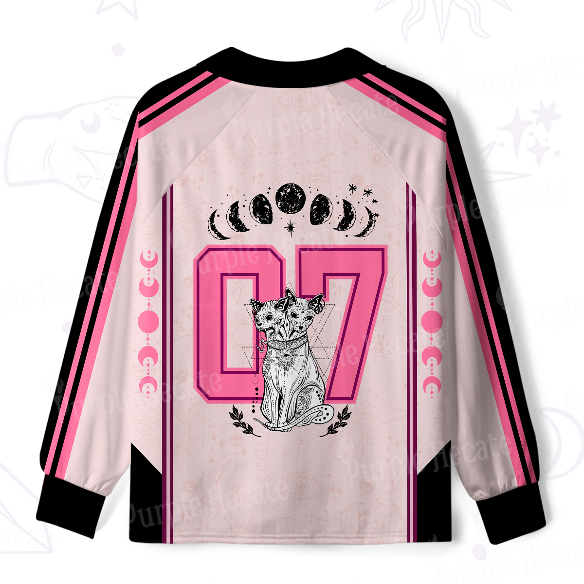 Purplehecate Lunar Guardians 07 Long Sleeve Jersey Shirt