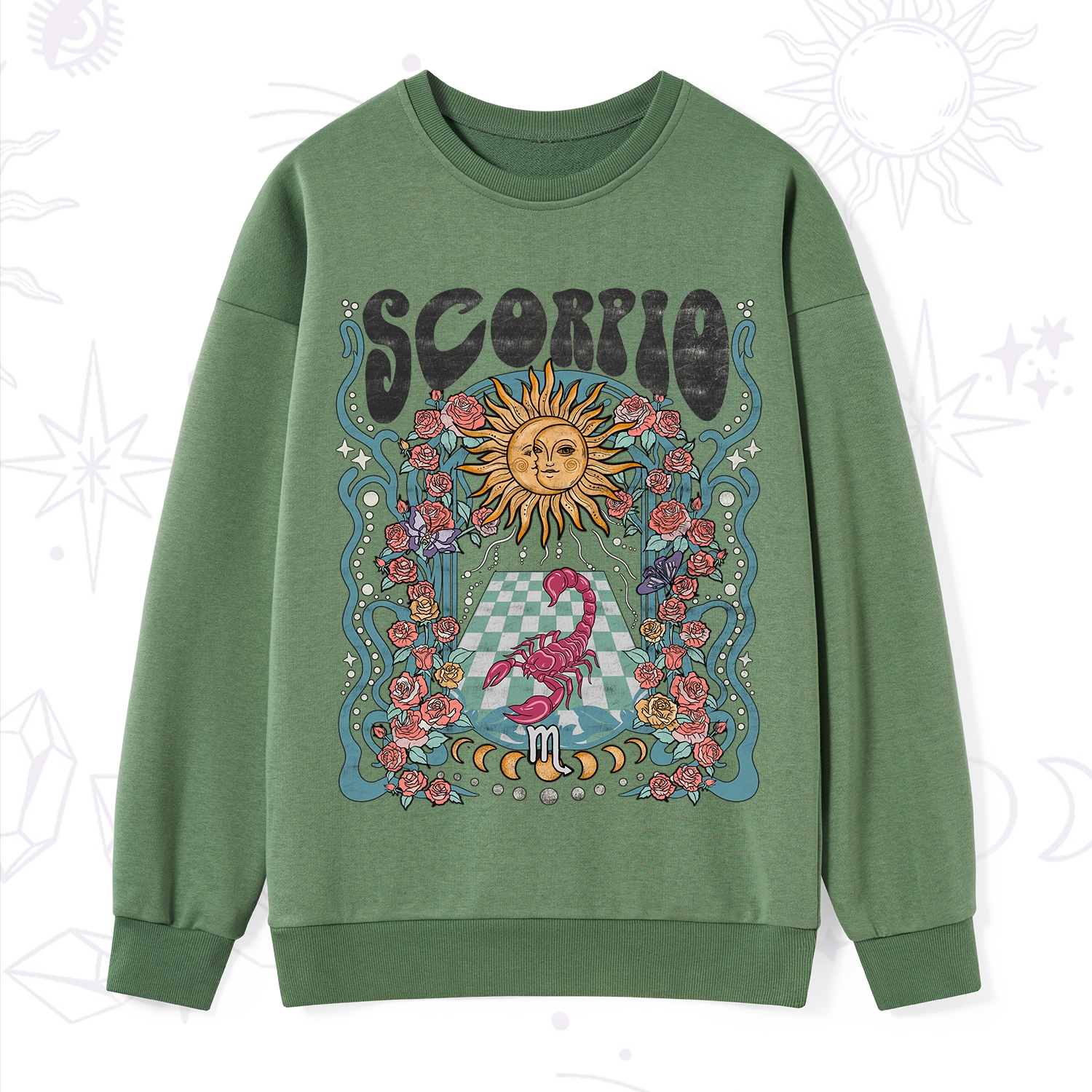 Purplehecate Scorpio Spirit Zodiac Sweatshirt