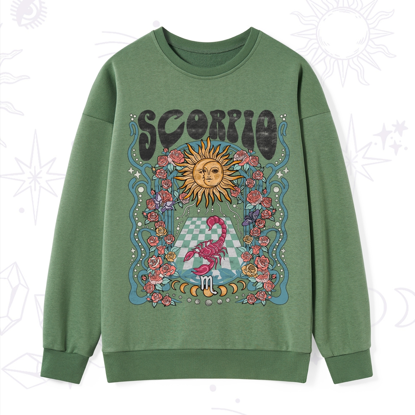 Purplehecate Scorpio Spirit Zodiac Sweatshirt