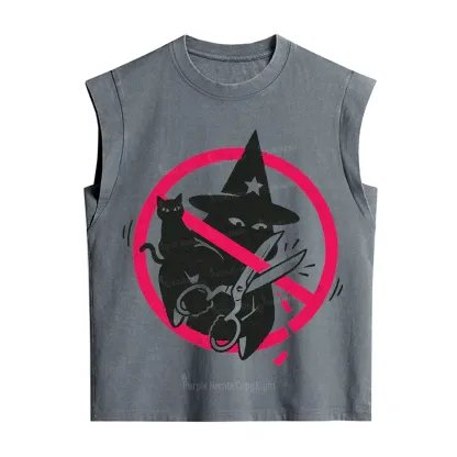 Purplehecate Break the Spell Witch Vintage Washed Tank