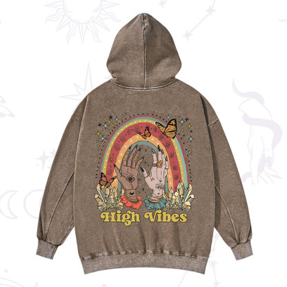 Purplehecate High Vibes Washed Hoodie