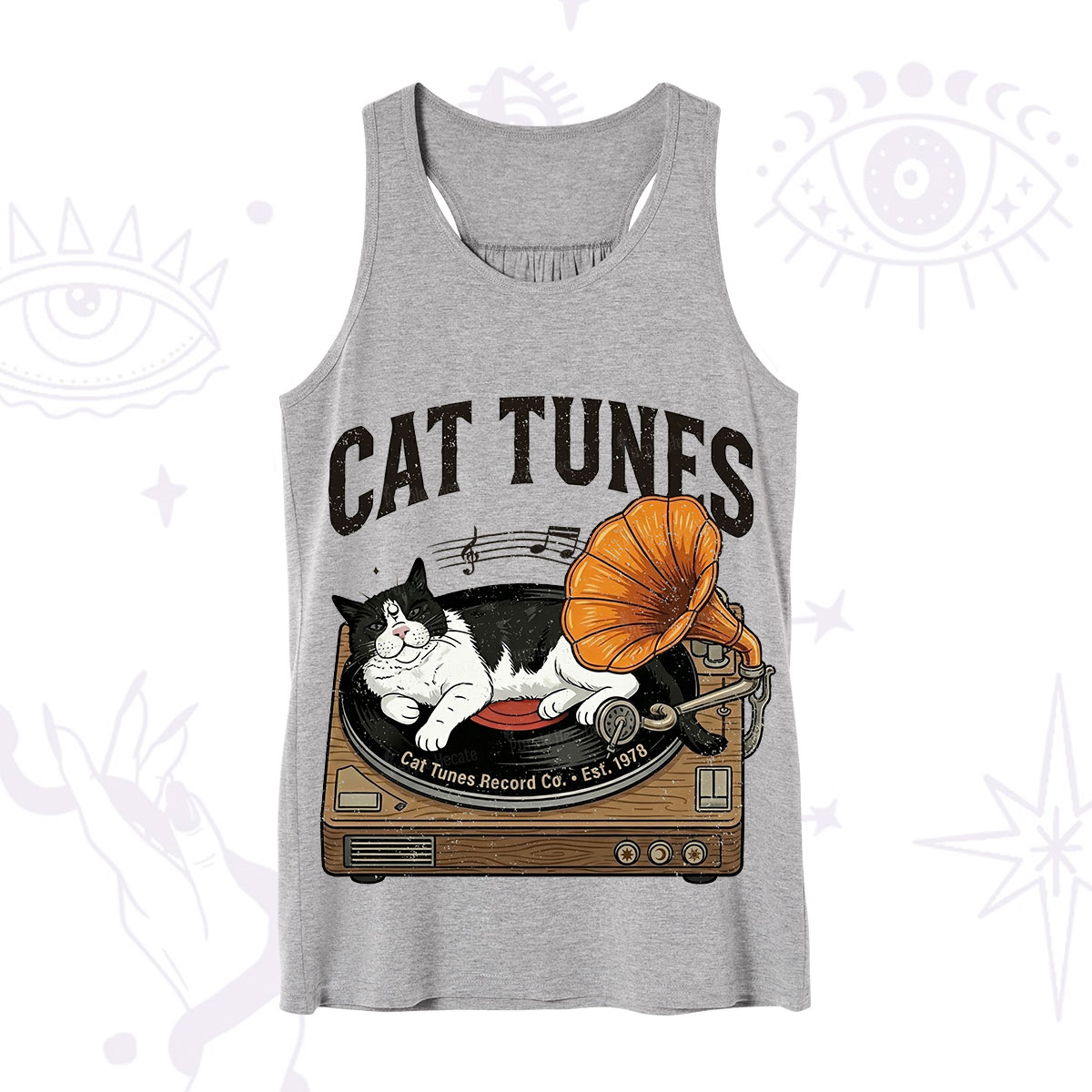Purplehecate Cat Tunes Tank