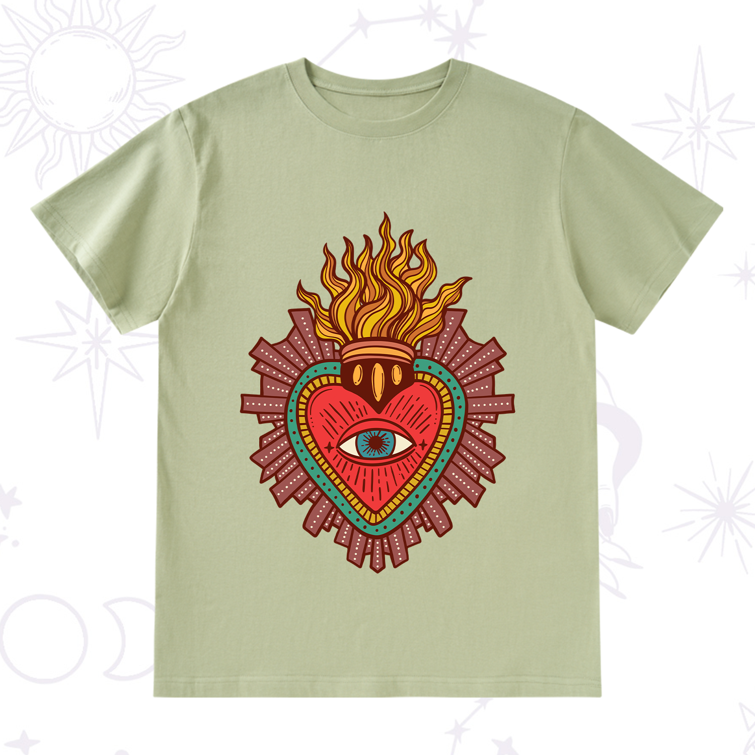 Purplehecate Sacred Heart T-Shirt