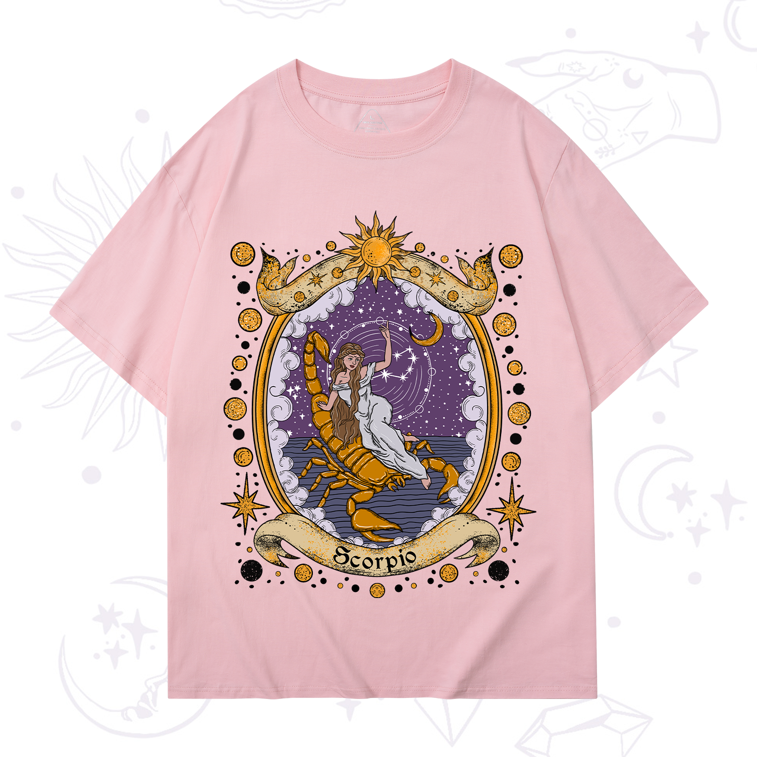 Purplehecate Celestial Scorpio Zodiac T-Shirt