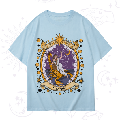 Purplehecate Celestial Scorpio Zodiac T-Shirt