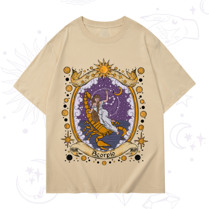 Purplehecate Celestial Scorpio Zodiac T-Shirt