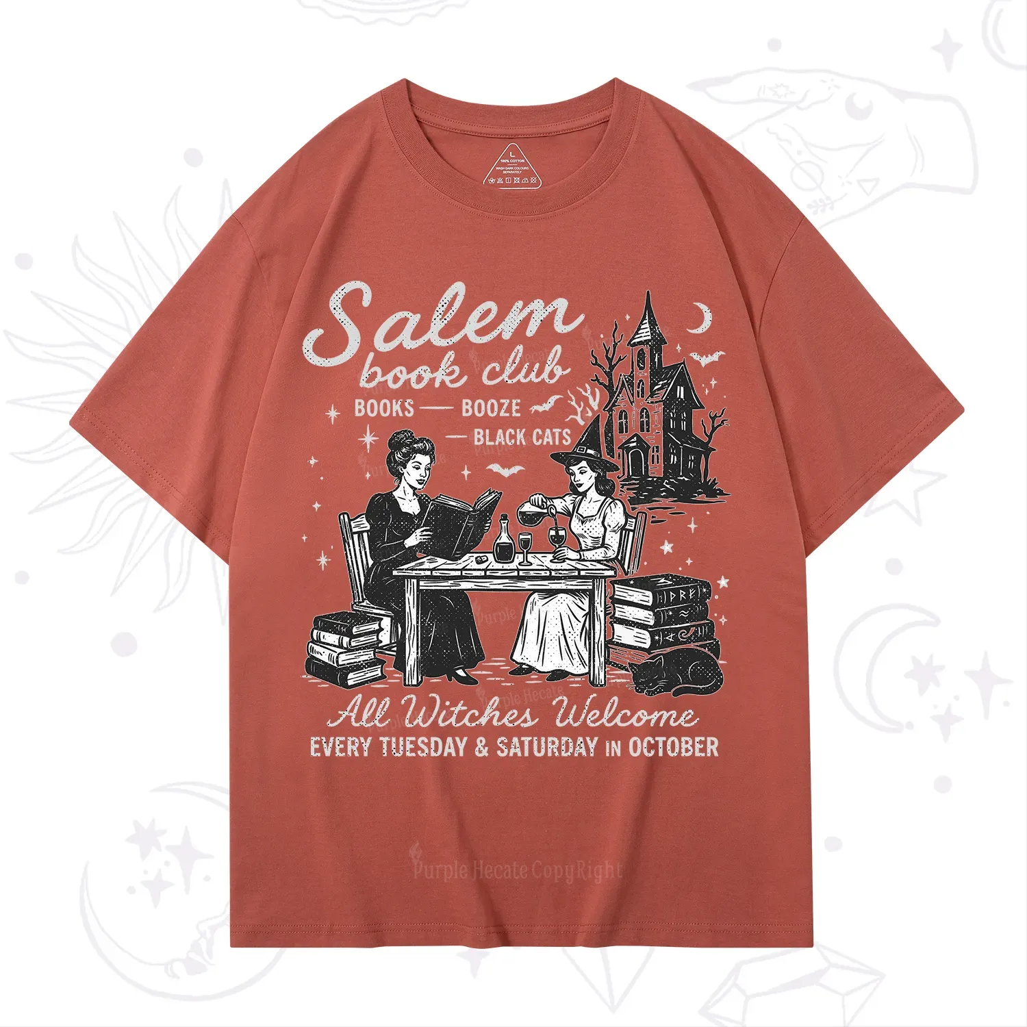 Purplehecate Salem Book Club T-Shirt