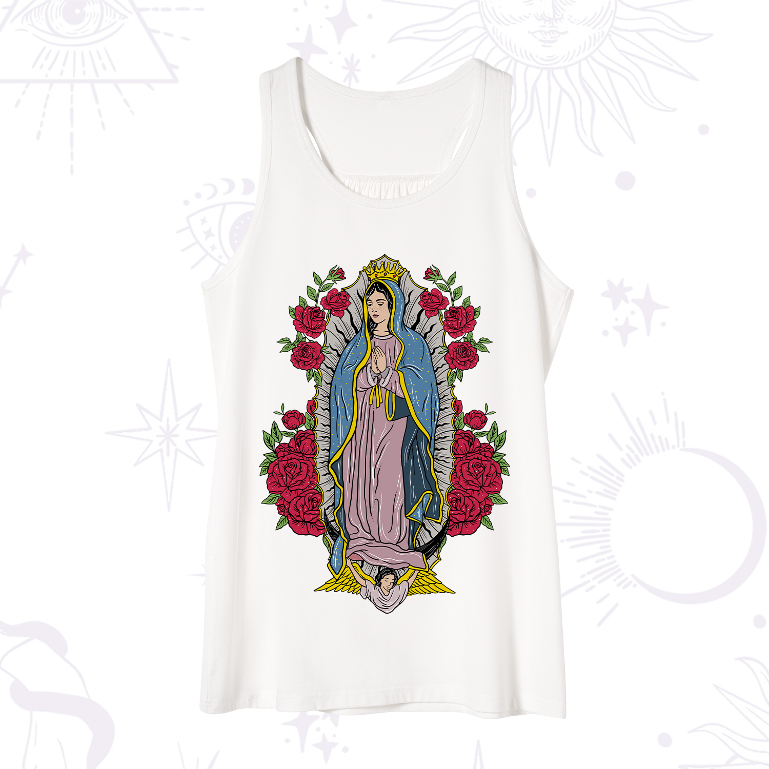 Purplehecate Mother Mary Tank