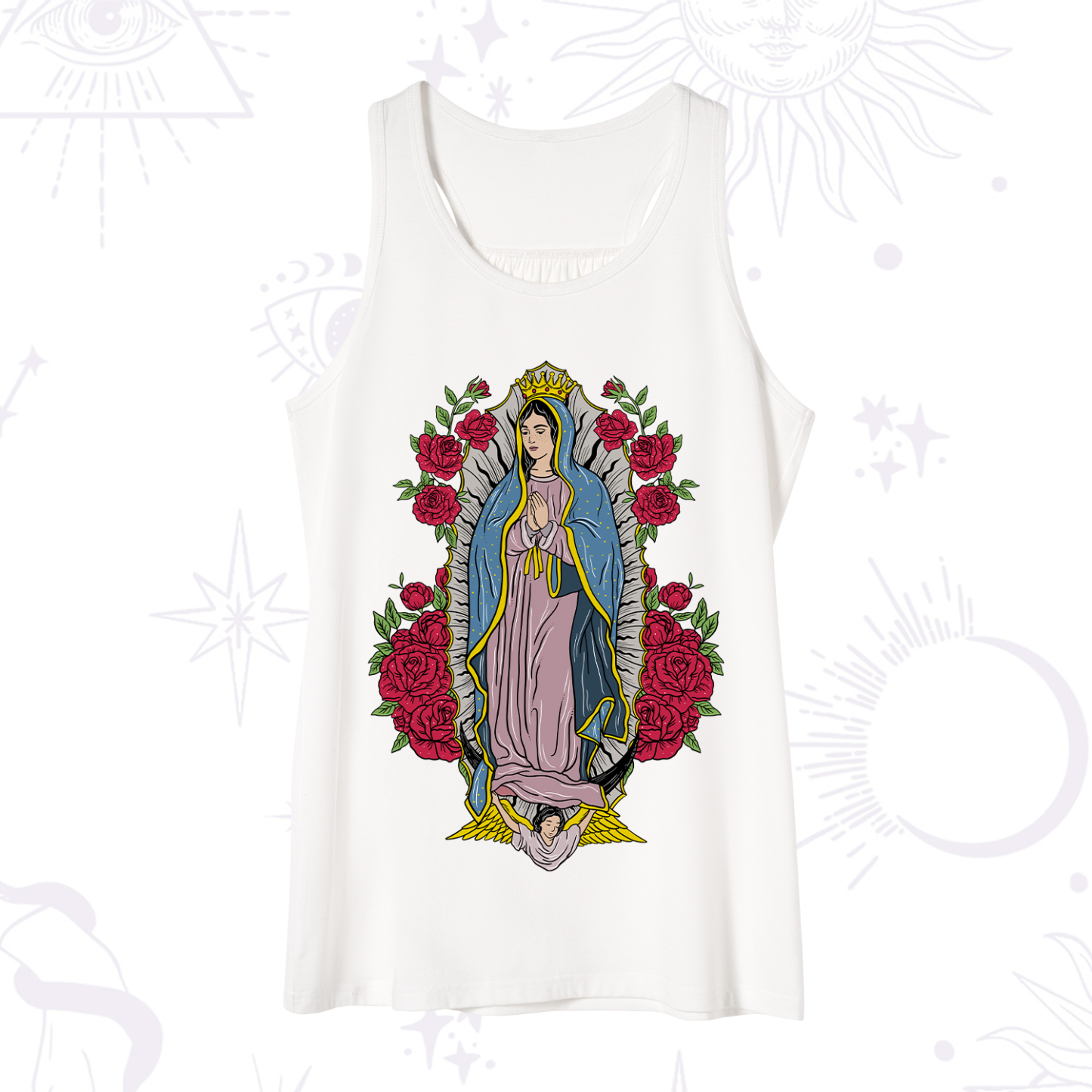 Purplehecate Mother Mary Tank