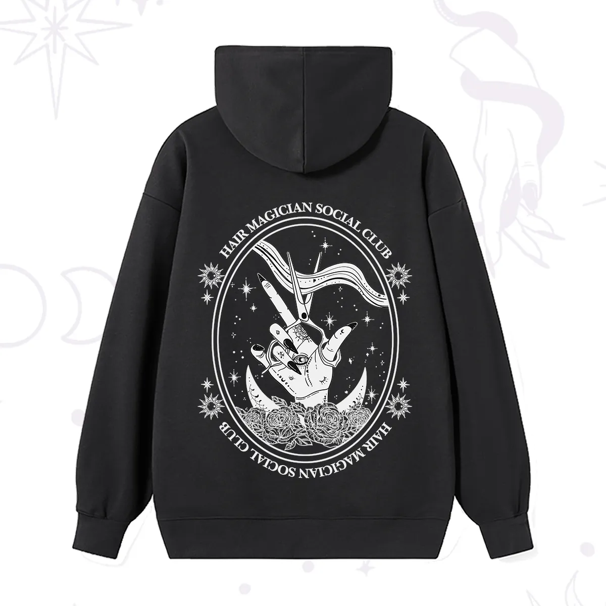 Purplehecate Hair Magician Social Club Hoodie