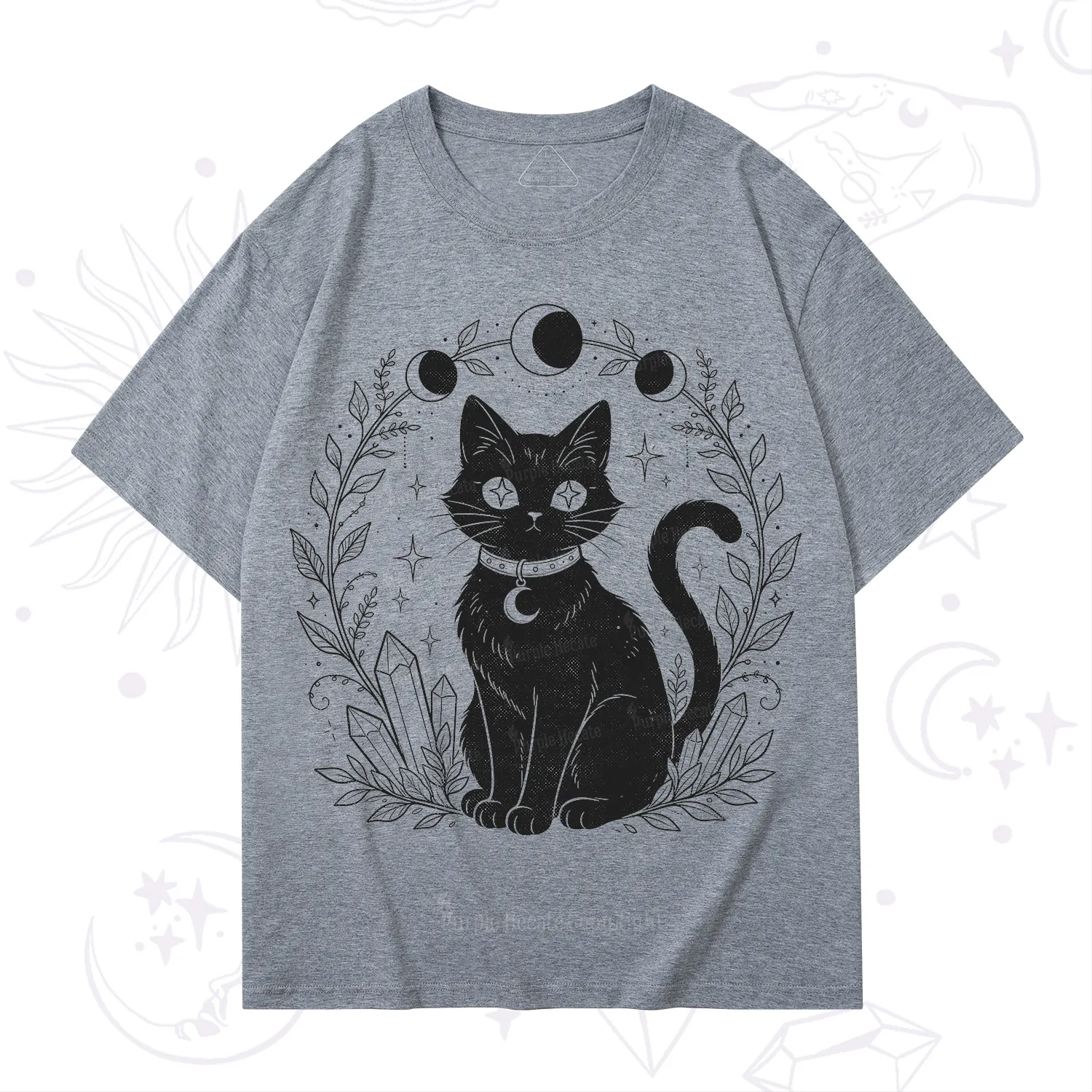 Purplehecate Mystical Cat T-Shirt