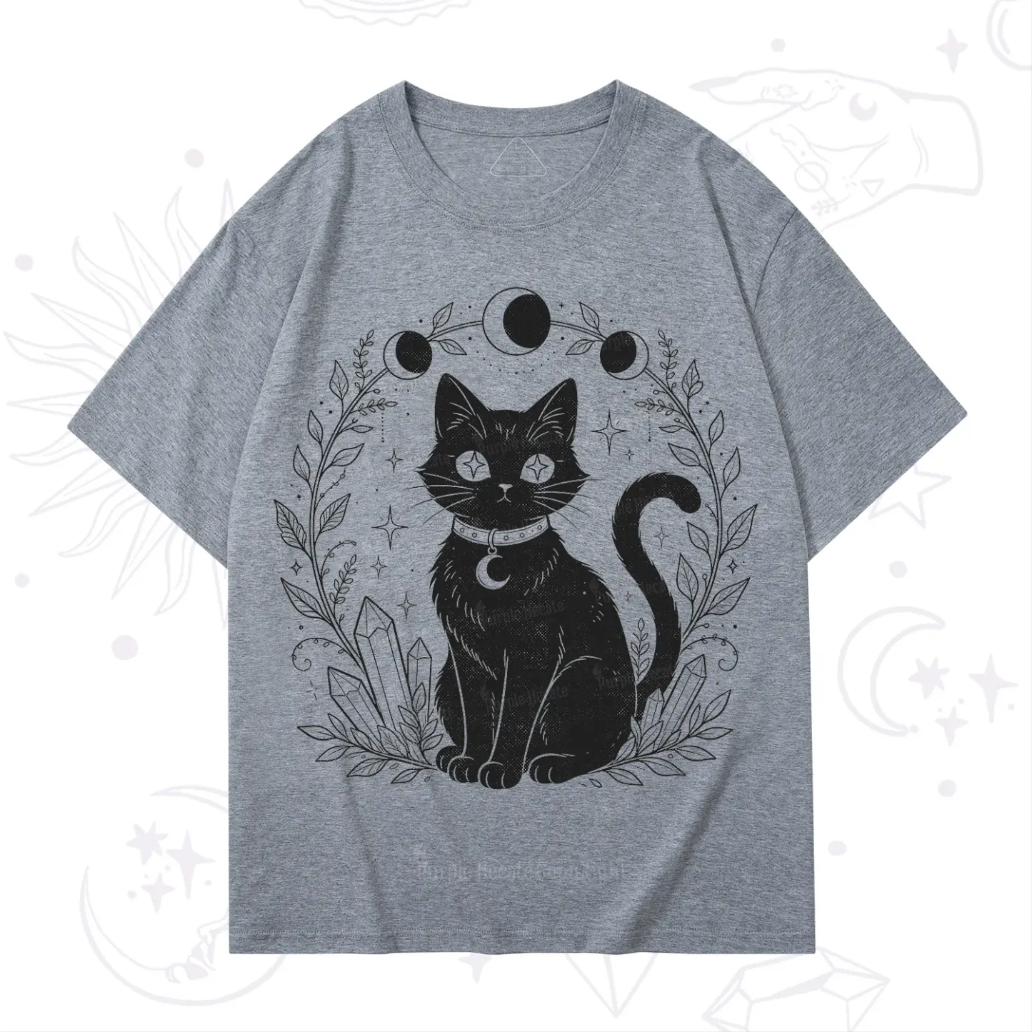 Purplehecate Mystical Cat T-Shirt