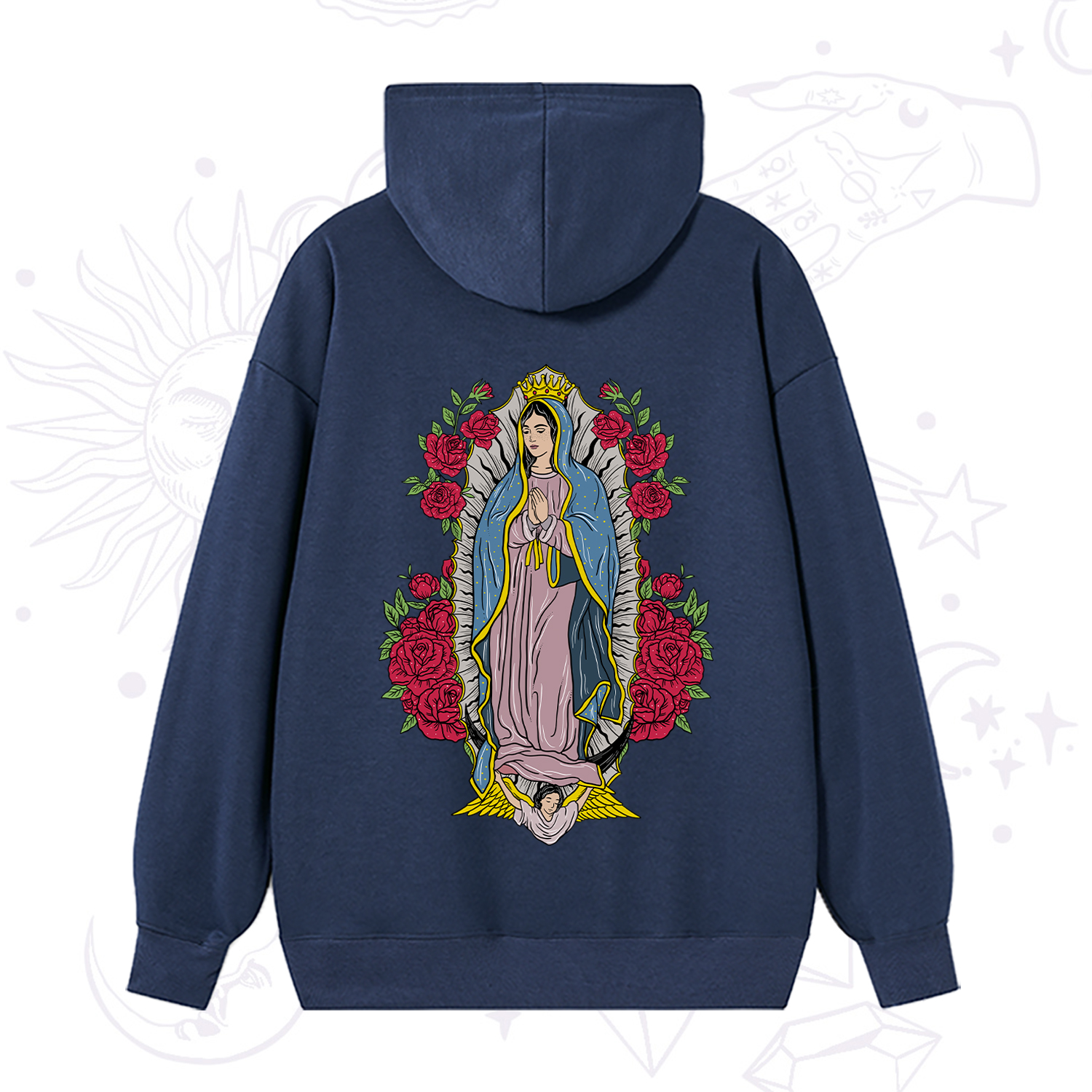 Purplehecate Mother Mary Hoodie